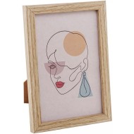 Porta Retrato 10x15cm De Mdf Areia